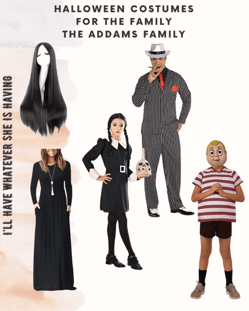 The Addams Family Costume  Addams family costumes, Family halloween  costumes, Adams family halloween