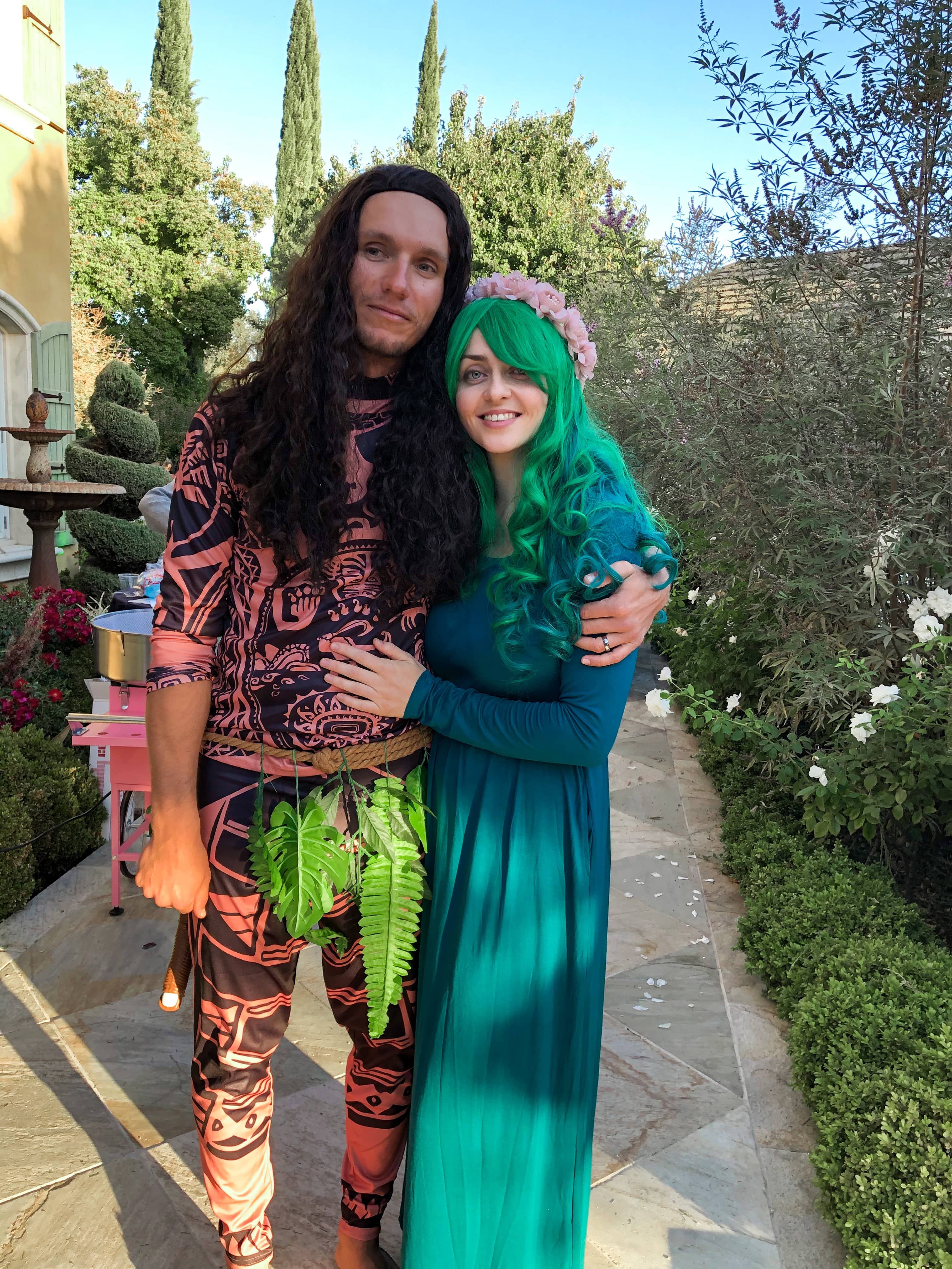 Couples Halloween Costumes - Maui and Te Fiti