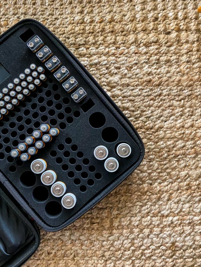 How to Organize Batteries