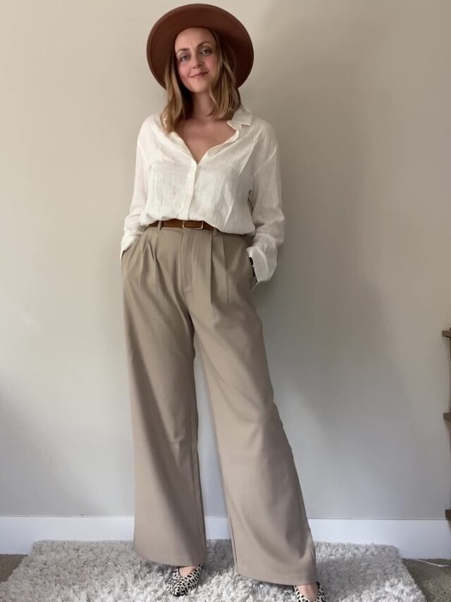 Wide Leg Pants Casual Outfit