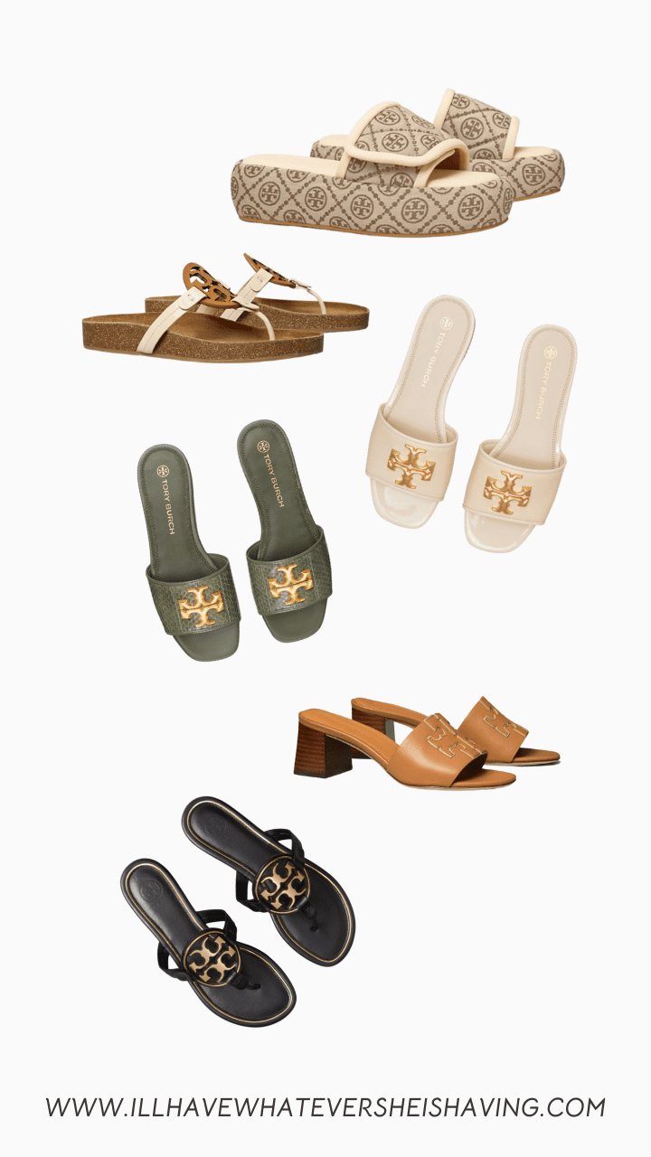 7 Classic Tory Burch Sandals - I'll Have Whatever She Is Having